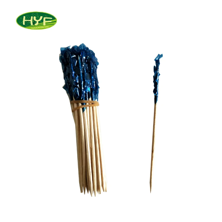 Экологически чистые одноразовые деревянные плоские зубочистки