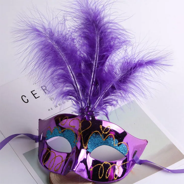 M-HJ Brazilian Carnival Funny Masquerade Mask Designs for Girls