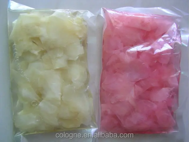 Preserved Sour and Sweet Gari Marinated Sushi Ginger White  for Japanese Sushi