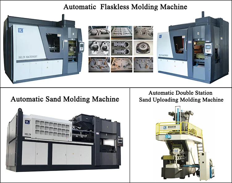 Foundry molding casting production line