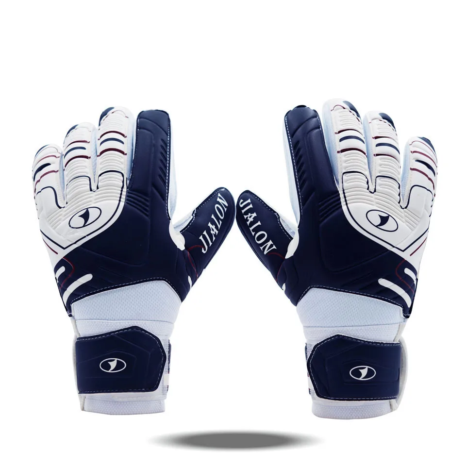Soccer sport hand protect goalkeeper gloves fingersave latex goalkeep gloves