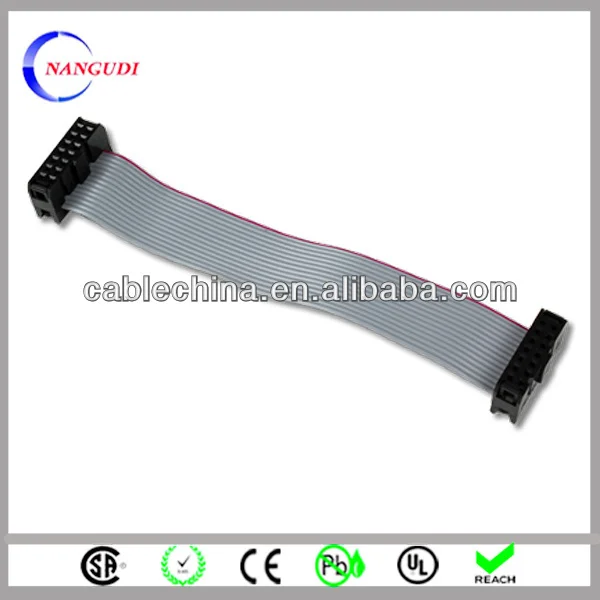 street 2651 28 srg 30cm 12 pin pitch 2.54mm idc female connector flat cable