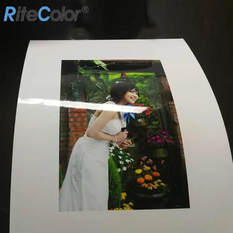 240gsm 8 Inch RC Glossy Dry Minilab Photo Paper Roll For Fuji dx100