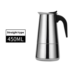 Hot Sale Professional 450Ml Stainless Steel Espresso Coffee Maker