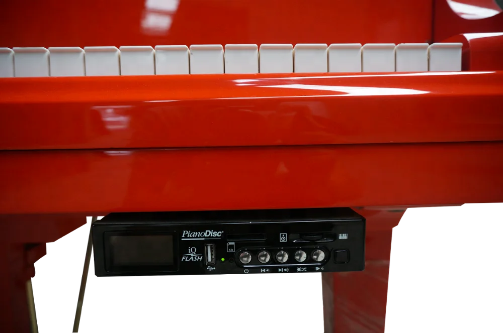 88 Keys Red Grand Piano with PianoDisc IQ HG-158R