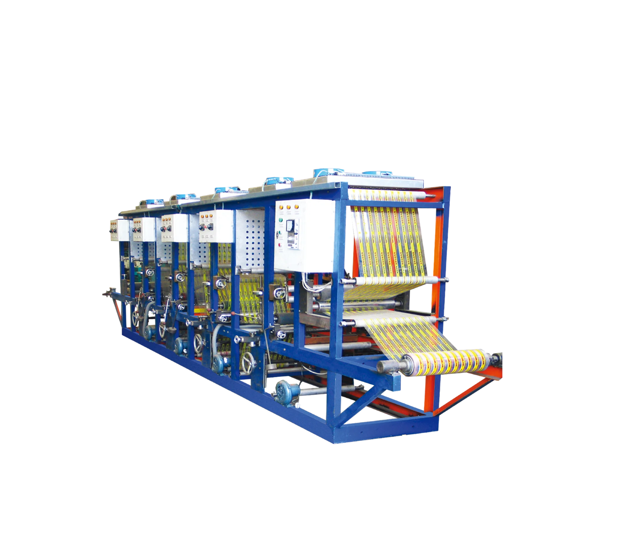 Fully Automatic Computerized Color Register Rotogravure/Gravure Printing Machine