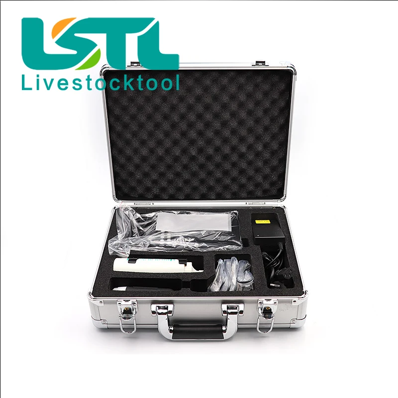 Farm Use Handheld Veterinary Pregnancy Test Scanner Portable Pig Ultrasonic Machine Color Doppler Animal Sow B Ultrasound Tester