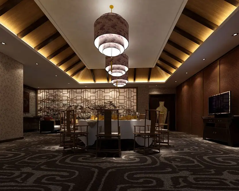 Chinese Carpets Manufacturer Axminster Woven Commercial Durable Wool Carpets