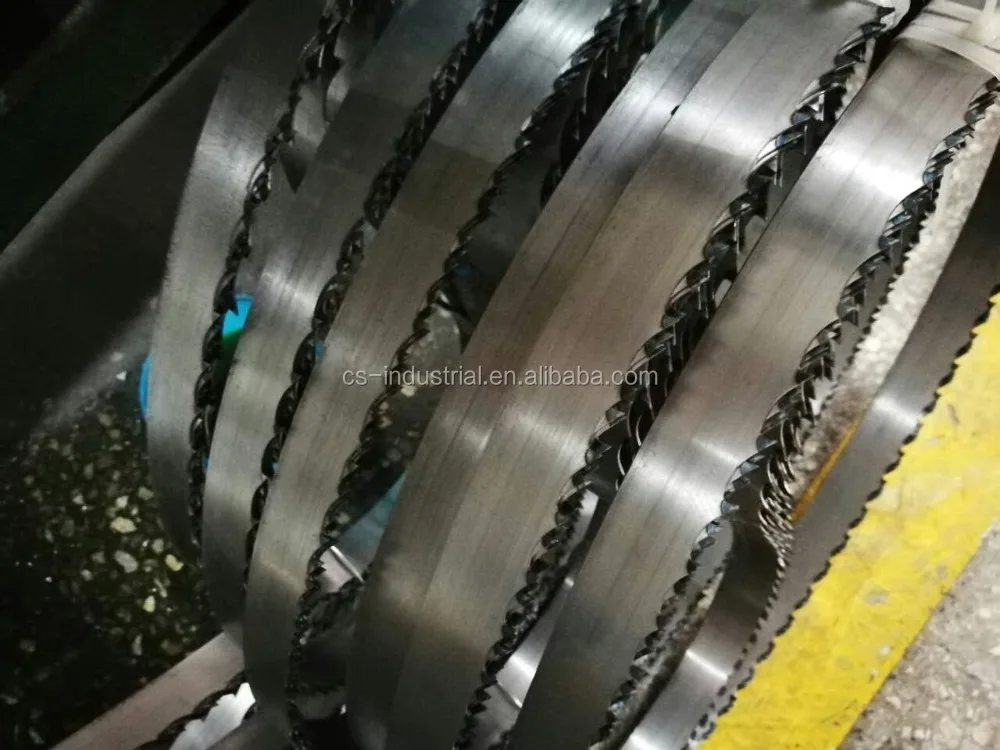 wood saw machine coil band saw blade for saw mill