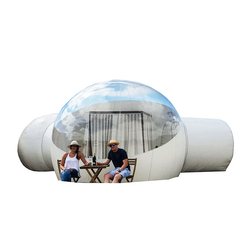 large inflatable dome bubble igloo lawn party transparent clear tent for camping