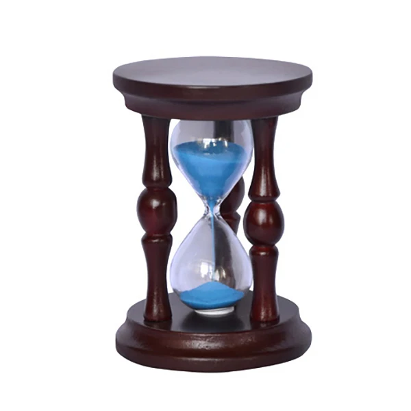 Wood Refillable Hourglass Empty Sand Timer Hourglass