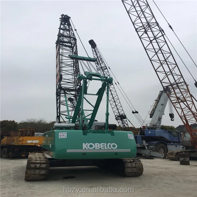 Good Condition Used Japanese Kobelco 55 ton Crawler Crane 7055 for sale