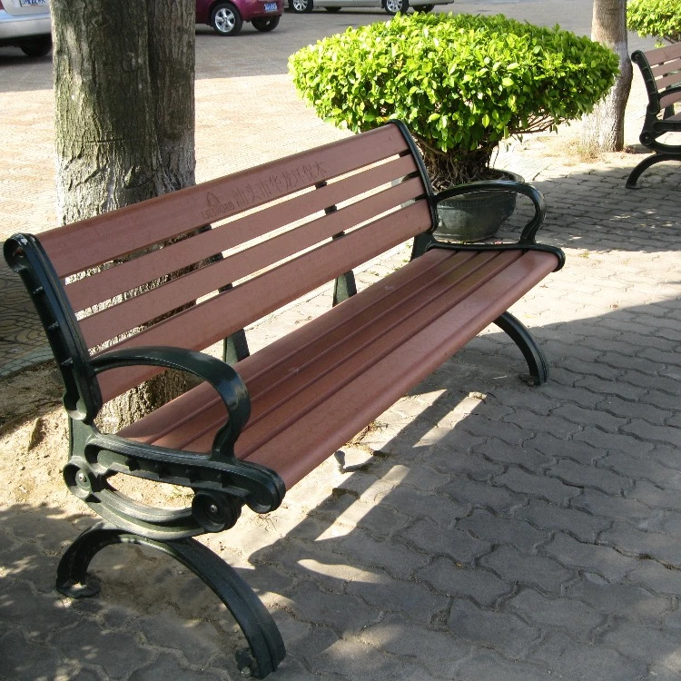 
Easy Installation WPC Outdoor Garden Bench 