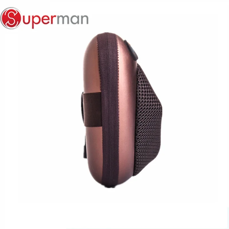 Cheap neck and shoulder warmer massager vibrating neck mini shiatsu massage pillow with infrared heat