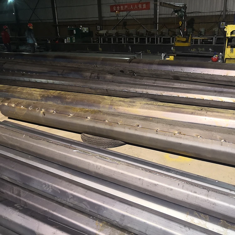 Nice price galvanized stainless steel street light pole