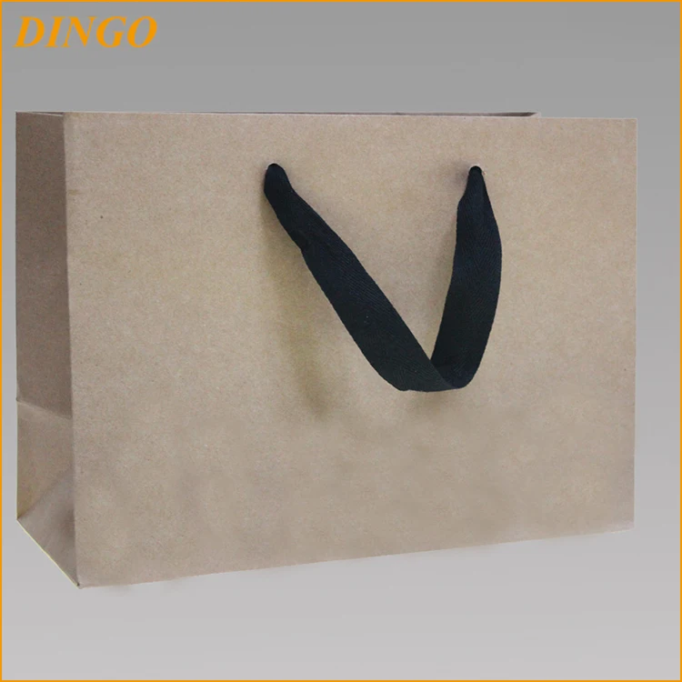 custom cheap luxury recycle paper kraft bag, paper gift bag wholesale