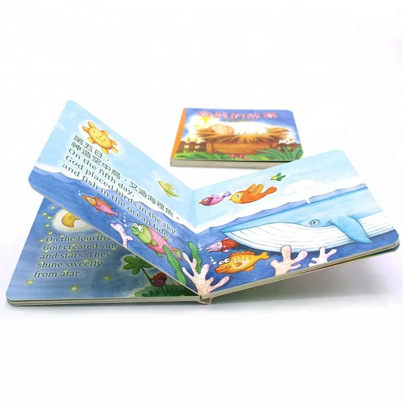 Overseas Hardcover Illustration Bible Story Book For Children