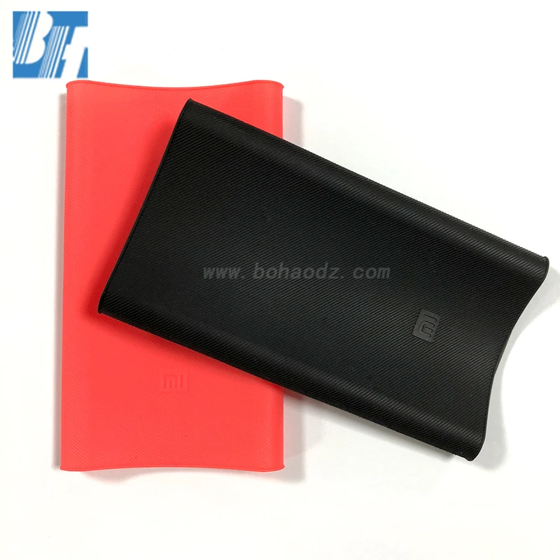 Cheap MI Power Bank Silicone Case Cover For 2nd 10000mAh Xiaomi m2