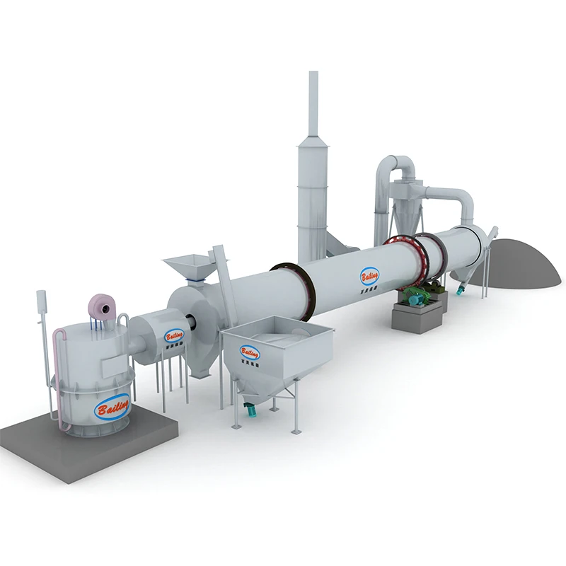 Rotary Drying Equipment Type rotary roller drum dryer for organic fertilizer