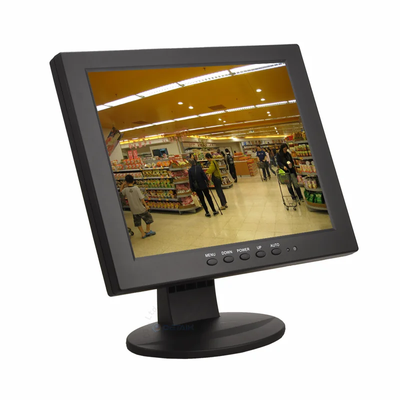 Detaik 10 дюймов HD видеонаблюдения ЖК-монитор с вход VGA BNC