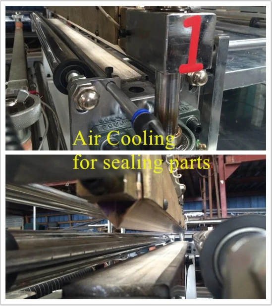 Fully-Automatic 4 Lines Cold Cutting Plastic Bag Making Machine