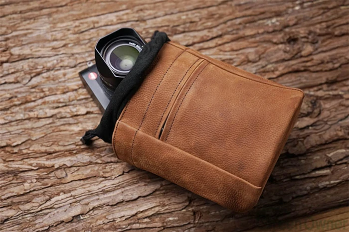 Wholesale handmade vintage High Quality camera case, dslr camera bag, camera lens case
