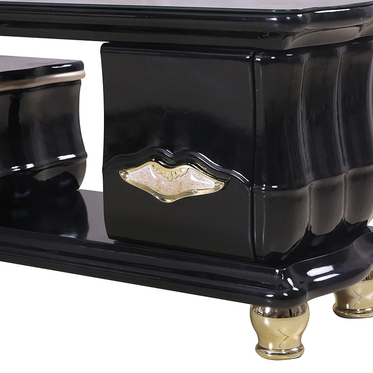 
wholesale Modern LED TV Table Showcase Design TV Stand 