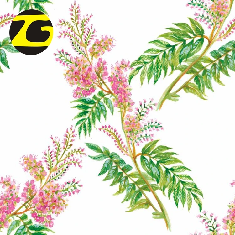 
Professional supplier woven Floral Printed floral muslin 