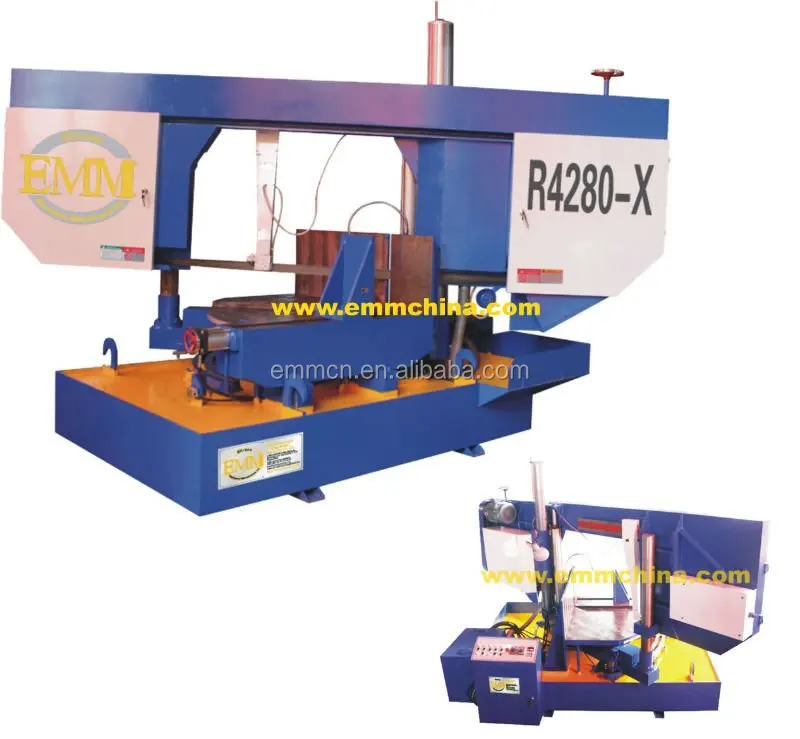 R4250 angle cut 45 degree automatic metal band saw machine
