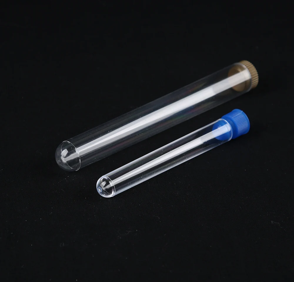 Customize glass test tube all kinds of caps