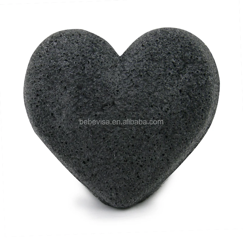 Губка для ванны из натурального волокна, бамбуковый уголь, Коньячная губка для удаления