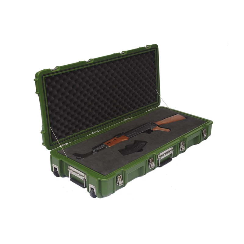 black colour CT-974116 protective  hard gun case for AK 47 made in China