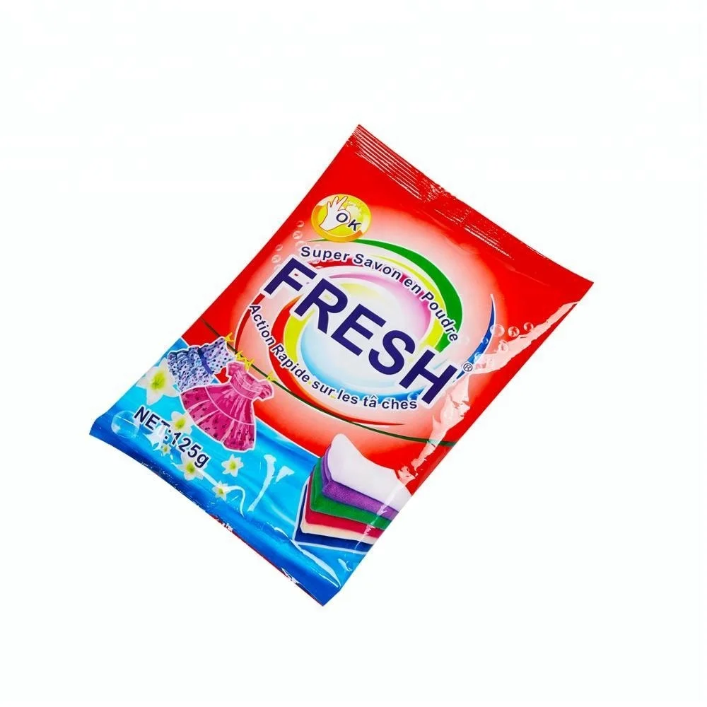 125g VIP VIA VIE Strong Fruit Smell Rich Foam Laundry Washing Powder Detergent Soap From Lile Detergent Factory