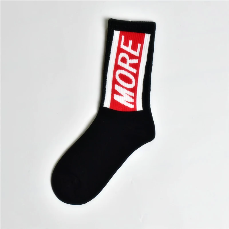 Compression custom logo sport crew socks for man