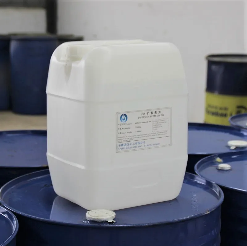 ultimate vacuum diffusion silicone oil for pumping of electronic tubes