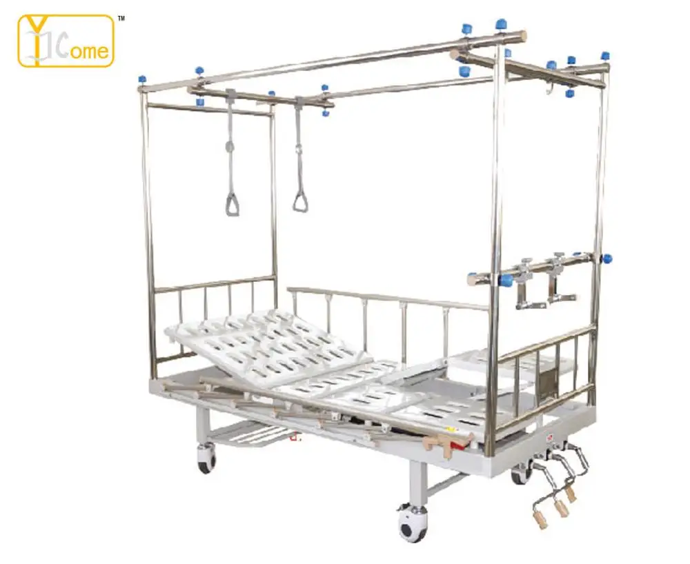 YKB003-G1 High quality Orthopaedic Traction Bed patient bed with aluminum alloy head&foot board