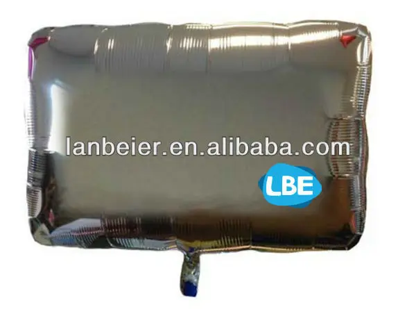 Card shape custom rectangle shape foil balloon baloon