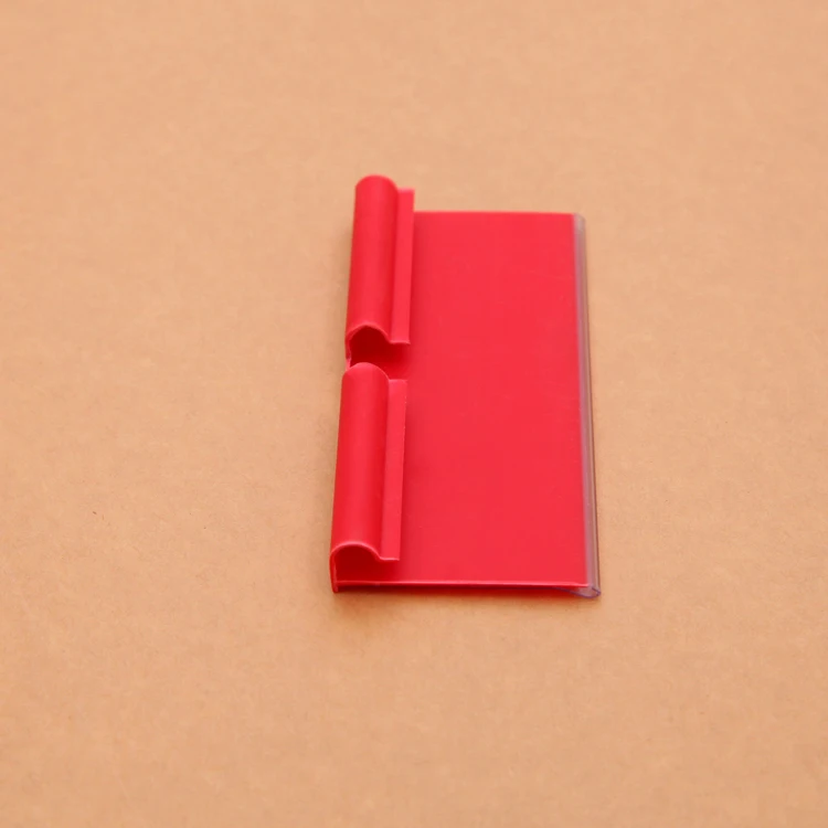 Wire Shelving Label Holder/Price tag manufacturer display electronic digital PVC strips shelf talker