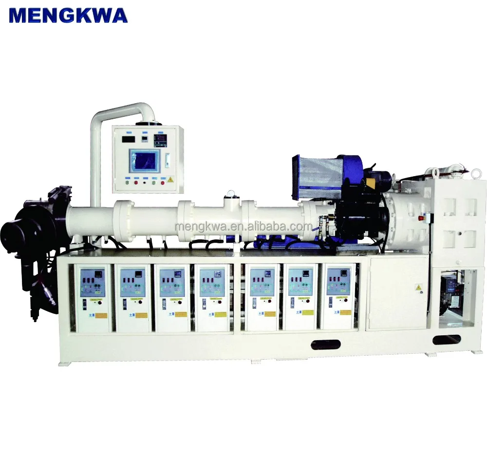 Cold Feed Exhausted Rubber Extruder