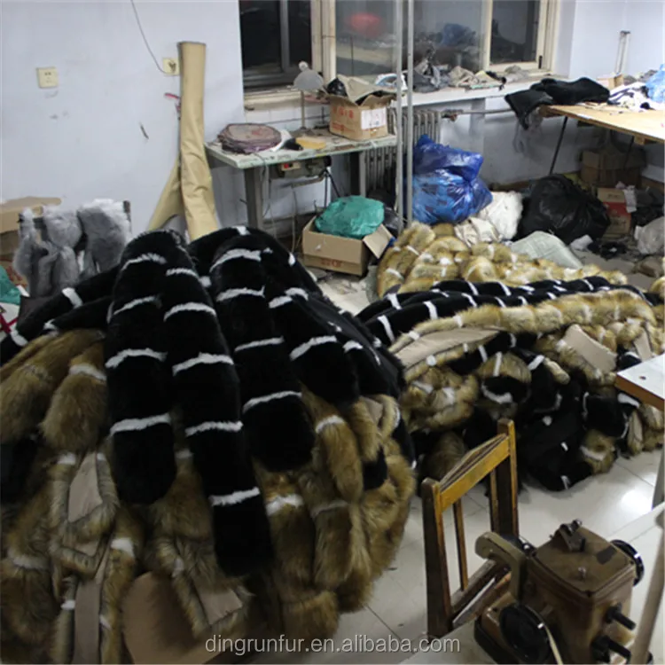 
Artificial imitated Fur Faux Fur Collar Fake Fur Trims For Hood 