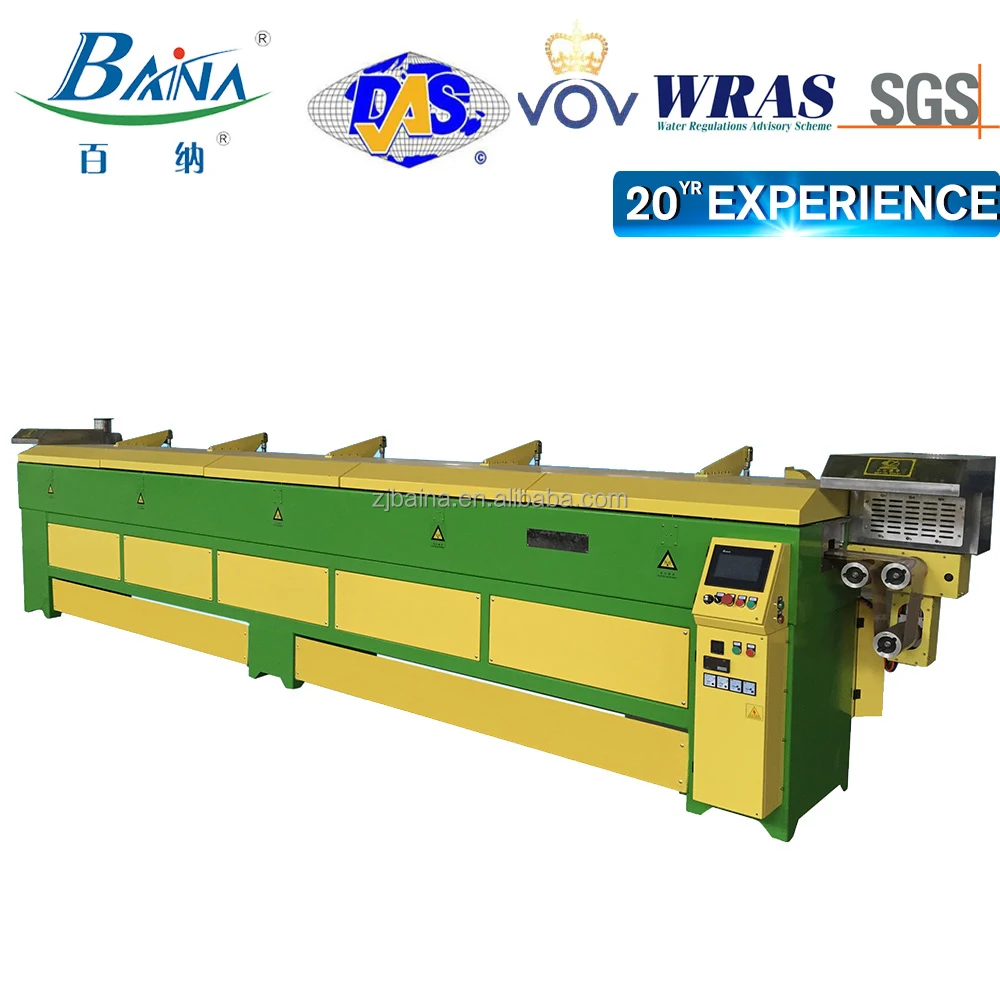 
Chinese famous brand BAINA microwave curing oven fast curing silicone rubber rubber hose extrusion machine 