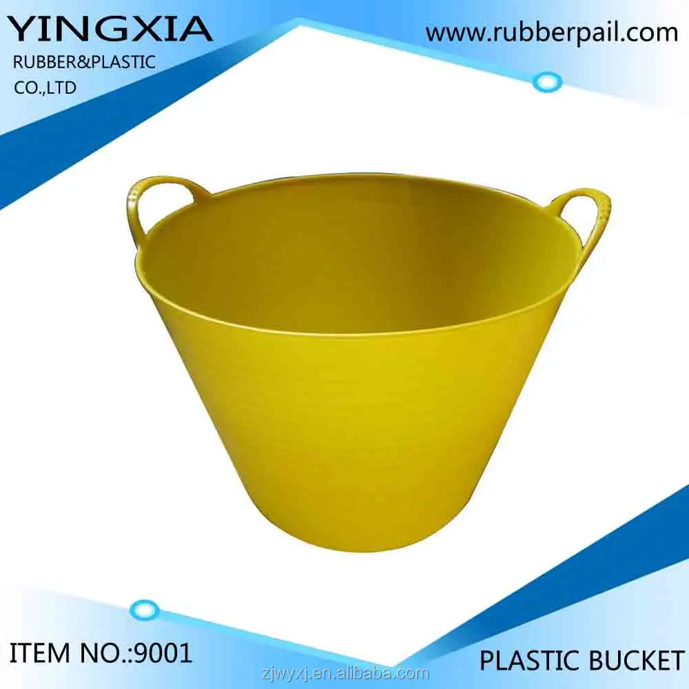 Factory direct Flexible Plastic PE buckets basket