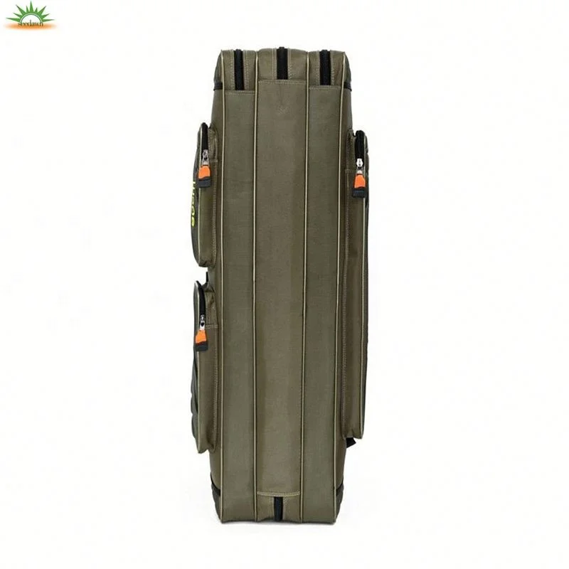 Triple Layer Large Capacity Fishing Rod Gear Bag Fishing Tool Case Bag for All Kits