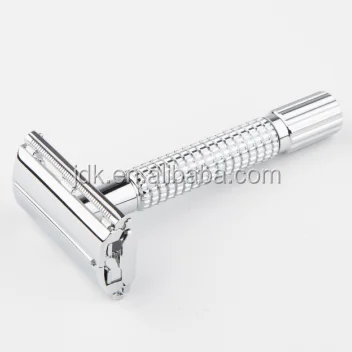 Classic Double Edge Safety Shaving Razor Butterfly Opening Shave Razor Single Blade Aluminum Customized Logo