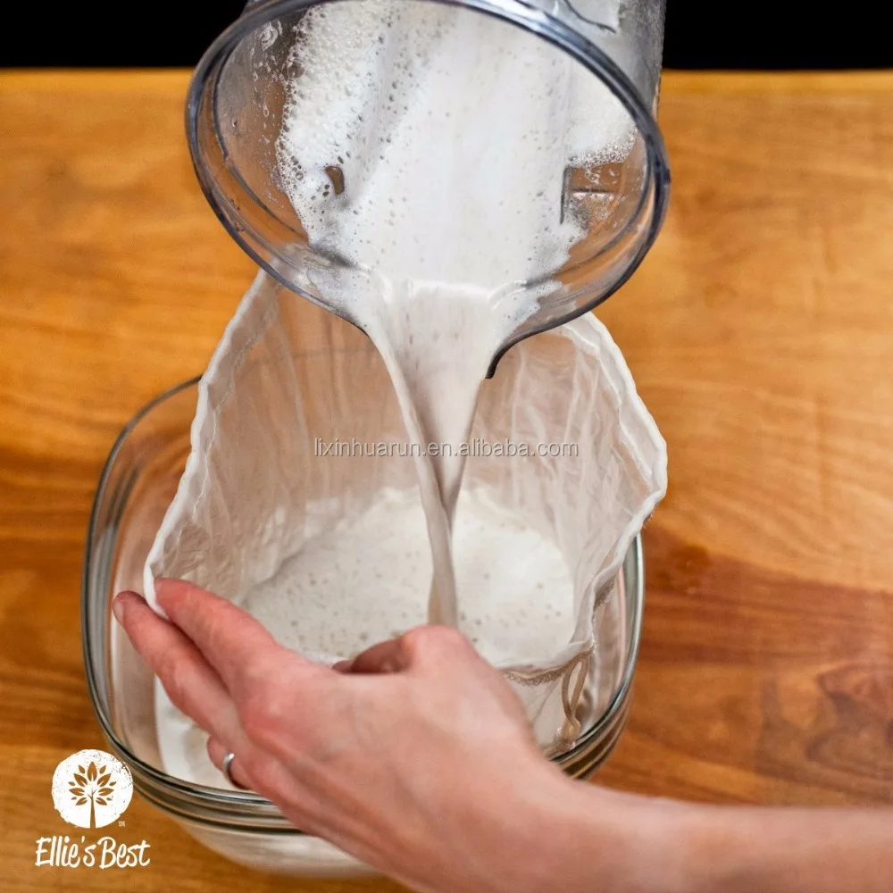 Многоразовый миндальный мешок для молока и универсальный пищевой фильтр-тонкая нейлоновая сетка для чизлота и холодного кофе-фильтр