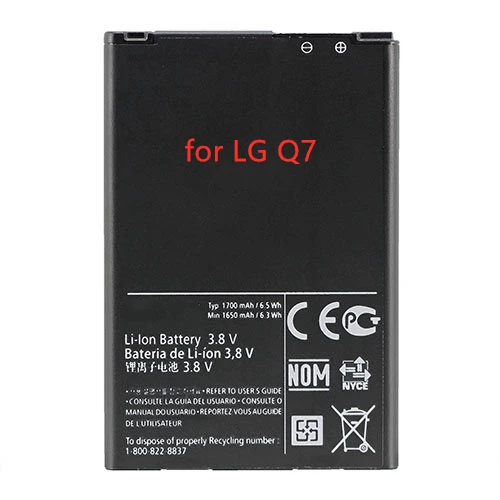 Manufacturer Wholesale Cell Phone Rechargeable Batteries BL-T33 M700A M700AN M700N M700DSK for LG Q6 60 7
