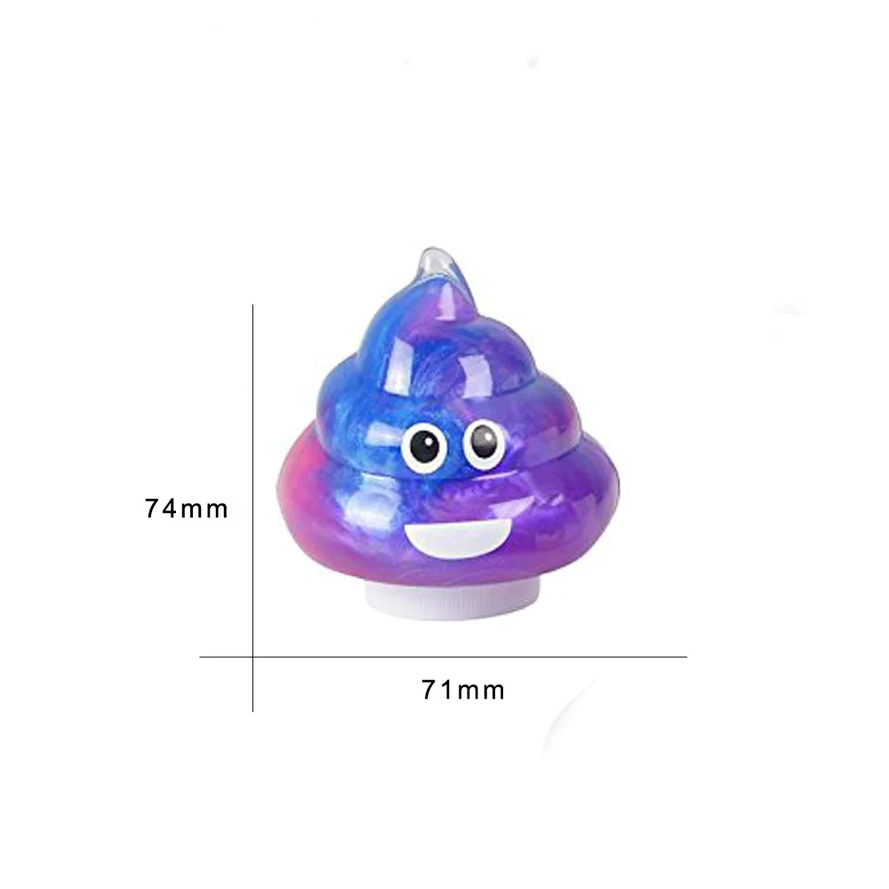 Magic Galaxy Unicorn Poop Slime for Kids