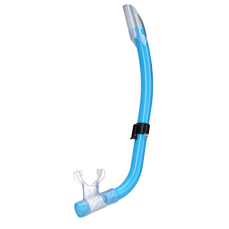 Wave Easy Clear Purge Valve Youth Underwater Scuba Snorkel Drytop Tube For Diving Snorkeling
