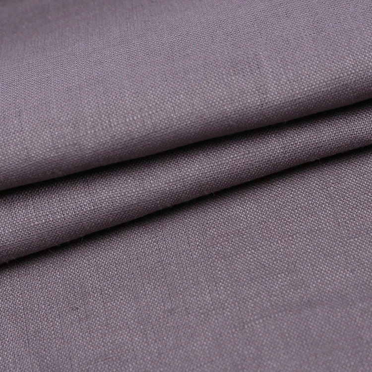 
Best quality wholesale woven pure 100% washed linen fabric french pants fabric 