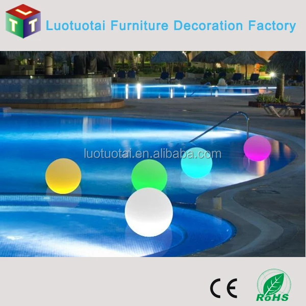 
high quality waterproof rechargeable led ball lamp outdoor /beach ball 